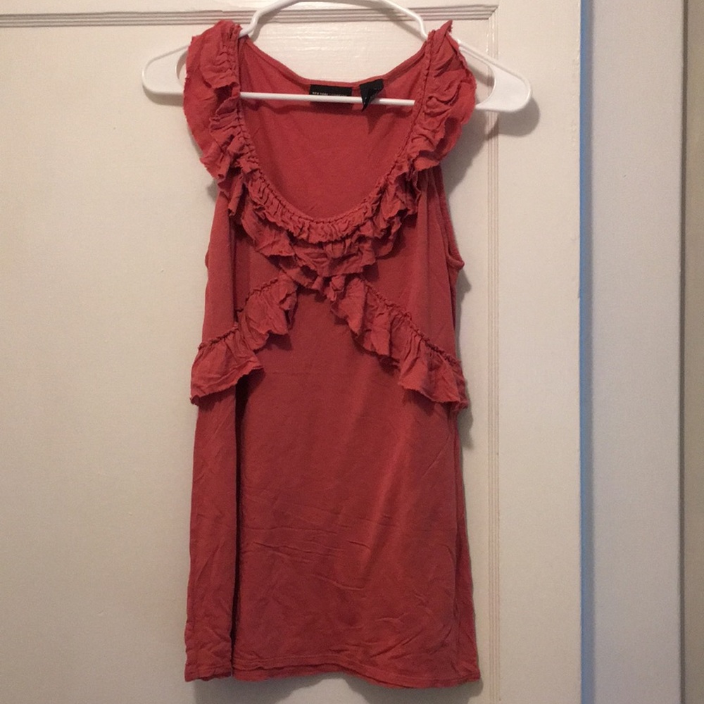 NY&Co ruffle tank top